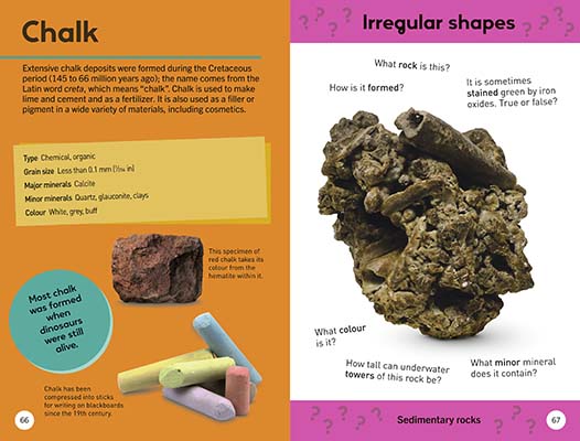 Gallery image for Quiz Yourself Clever: Rocks and Minerals spread