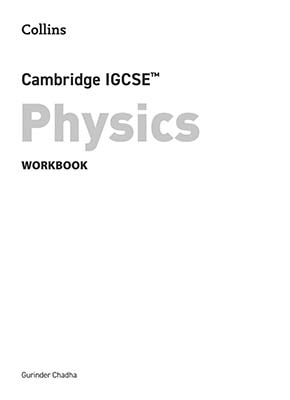 Gallery image for IGCSE Physics Workbook cover