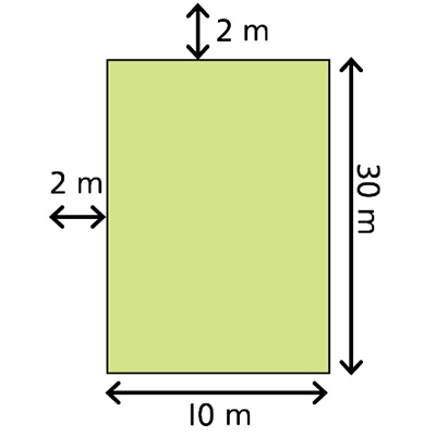 Green rectangle illustration