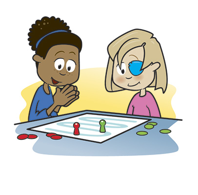 Illustration of board game