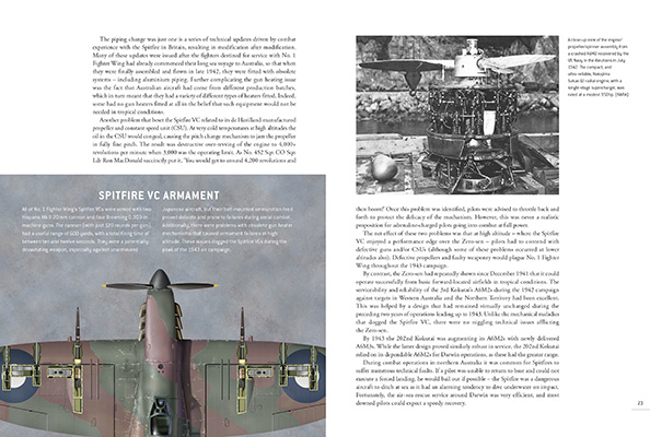 Gallery image for DUE 93 Spitfire VC vs A6M2/3 Zero-sen Darwin 1943 spread
