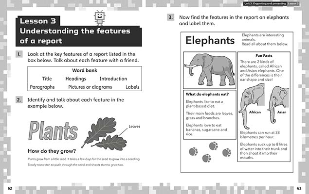 Gallery image for Inspire Computing Year 2 Workbook spread