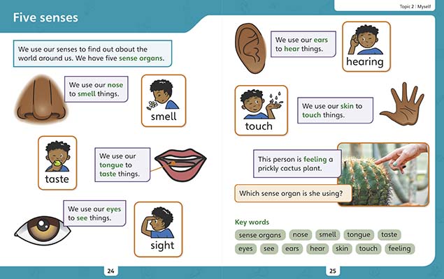 Gallery image for iPrimary Science Year 1 Textbook spread