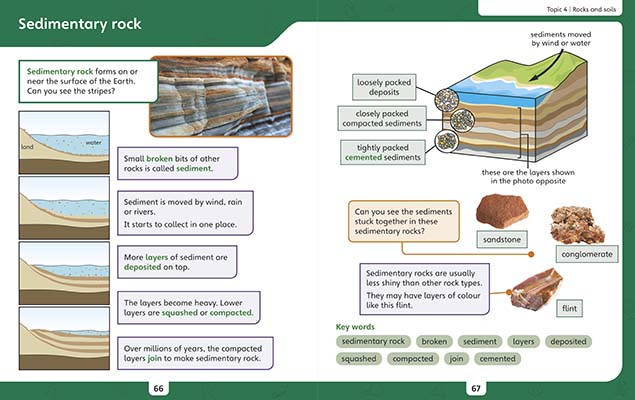 Gallery image for iPrimary Science Year 3 Textbook spread