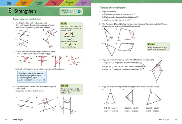 Gallery image for GCSE maths foundation year 10 spread