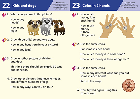 Gallery image for Pinpoint Maths Y2 cards