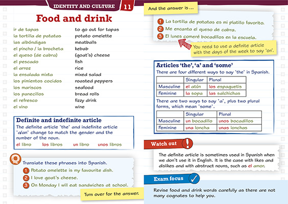 Gallery image for Revise Edexcel Spanish revision cards
