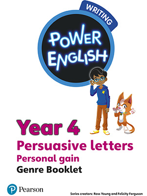Gallery image for Power English Y4 persuasive letters cover