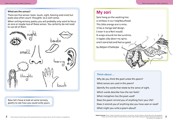 Gallery image for Power English Y4 poetry spread