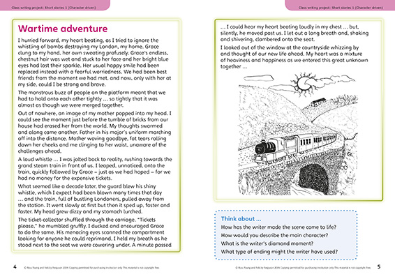 Gallery image for Power English year 4 booklet spread
