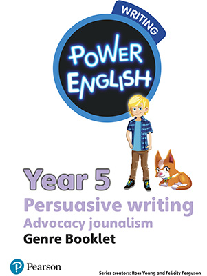 Gallery image for Power English year 5 booklet cover