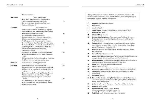 Gallery image for Accessible Shakespeare Macbeth spread